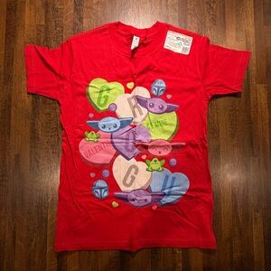 Vibrant Red Kids Graphic Tee